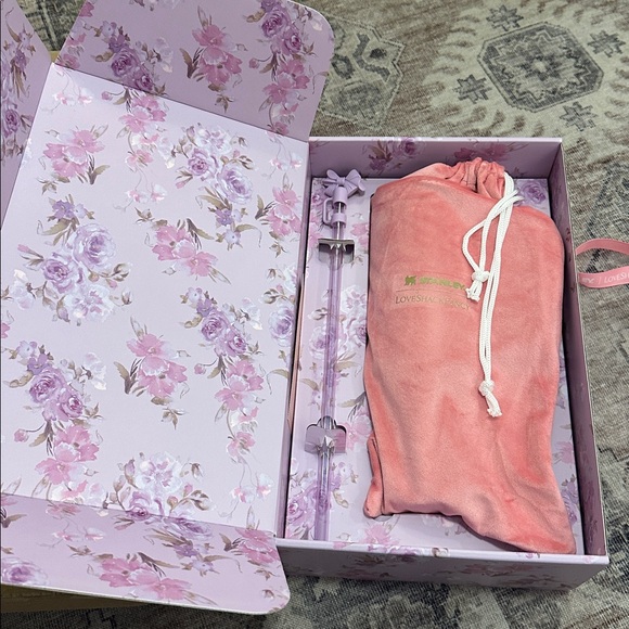 Stanley Floral Lavender Thermos with Pink Bag - Picture 5 of 6